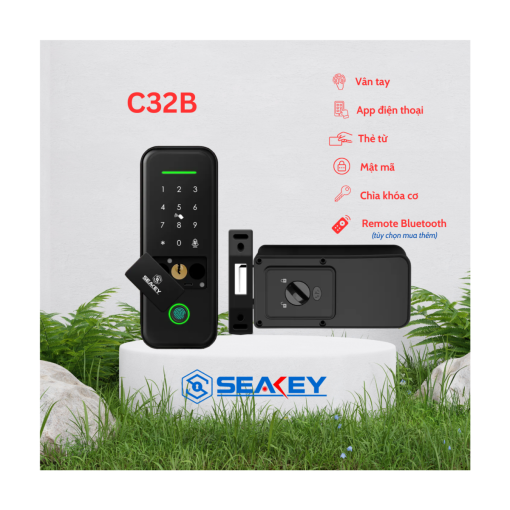 Khóa vân tay Seakey C32B